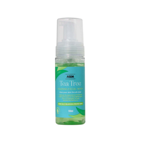 Asda Tea Tree Foaming Facial Wash 150ml