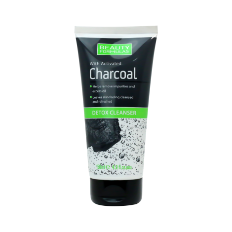 Beauty Formulas Charcoal Detox Cleanser 150ml