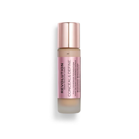 Makeup-Revolution Conceal & Define Foundation F7