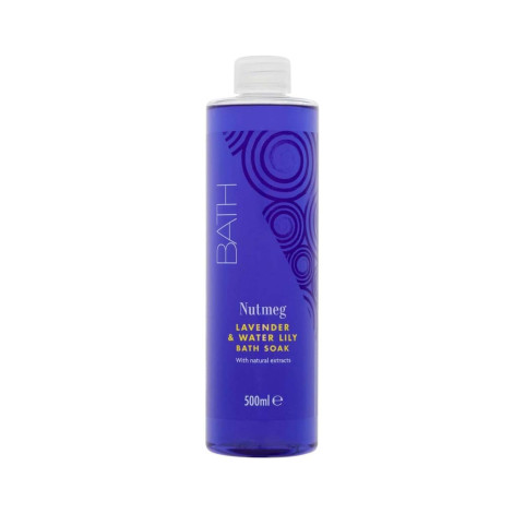 Nutmeg Lavender & Water Lily Bath Soak 500ml