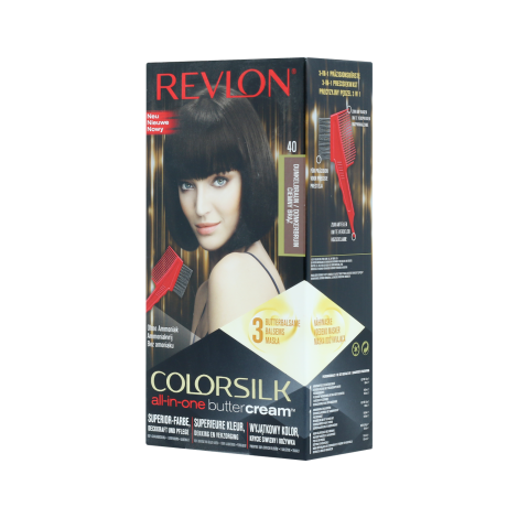 Revlon Colorsilk Buttercream Lasting Color - 40 Dark Brown