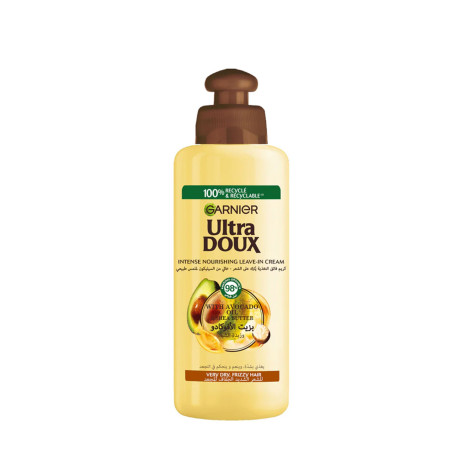 Garnier Ultra Doux Intense Nourishing Leave-in Hair  Cream 200ml