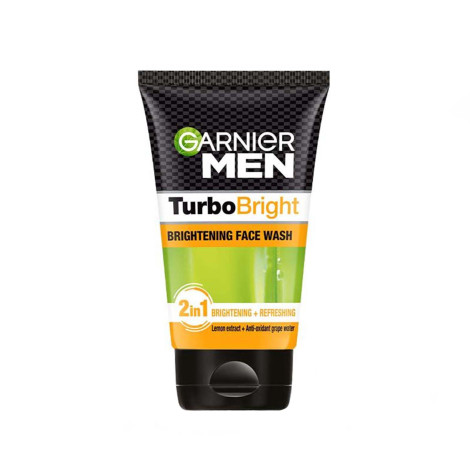 Garnier Men Turbo Bright Brightening Face Wash 100g