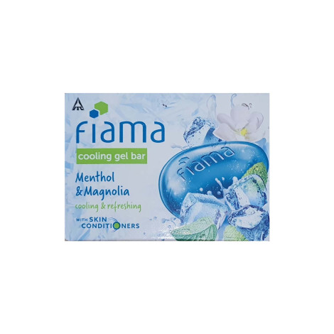 Fiama Menthol & Magnolia Cooling Gel Bar Soap 75g