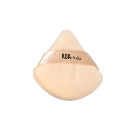 AOA Studio Velvet Puffs Makeup Sponge - Off White