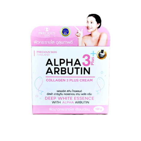 Precious Skin Alpha Arbutin Collagen 3 Plus Cream 100g