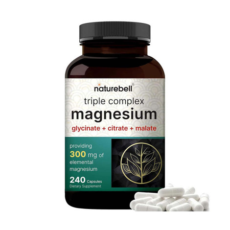 NatureBell Triple Complex Magnesium – 240 Capsules