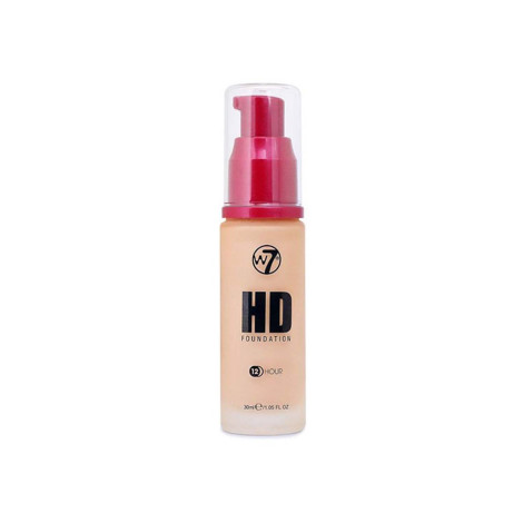W7 12 Hour HD Foundation - Sand Beige