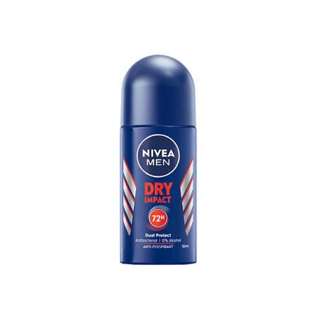 Nivea Men Dry Impact Dual Protect 72H Anti-Perspirant 50ml