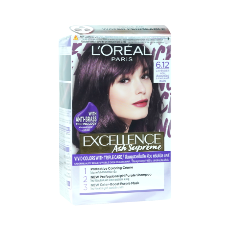 LOREAL Excellence Levender Ash 6.12