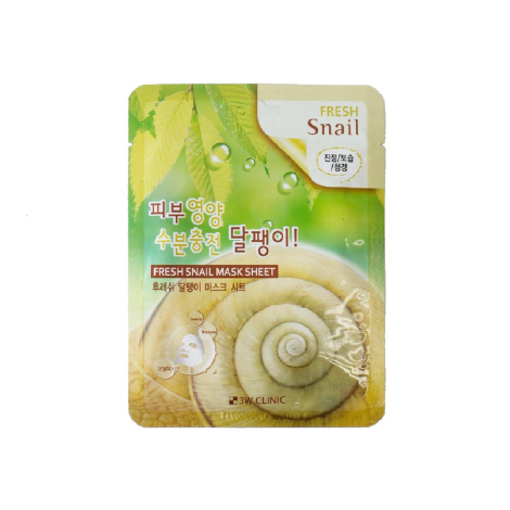 3W Clinic Fresh Snail Mask Sheet 23g