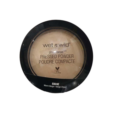 Wet n Wild Photo Focus Pressed Powder - E824E Warm Beige