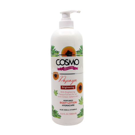 Cosmo Beaute Papaya Brightening Perfumed Body Lotion 1000ml