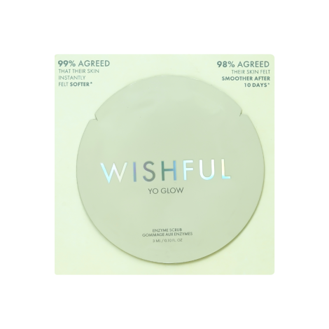 Huda Beauty Wishful Yo Glow Enzyme Scrub 3ml