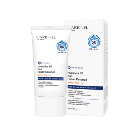Care:nel Dr. Skin Hyaluvita B5 Repair Essence SPF50+ PA++++ 50ml