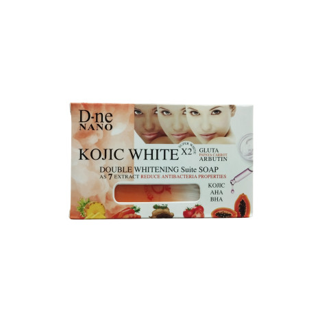 D-ne Nano Kojic White Papaya Carrot Double Whitening Suite Soap 160g