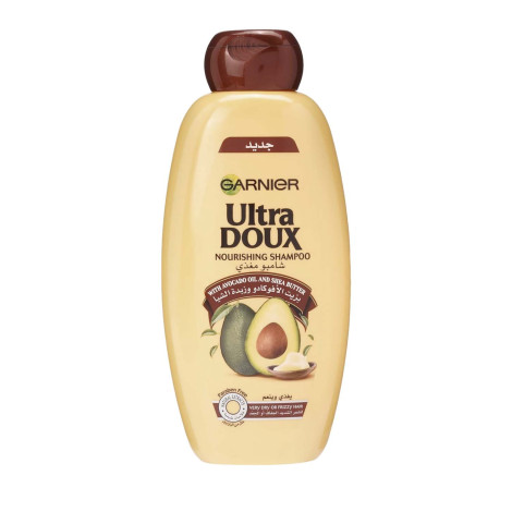 Garnier Ultra Doux Avocado Oil & Shea Butter Nourishing Shampoo 600ml