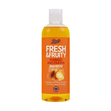 Boots Fresh & Fruity Mango & Papaya Shampoo 500ml
