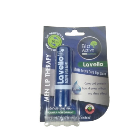 Bio Active Lavello Lip Therapy Men Active Care Lip Balm 3.6g