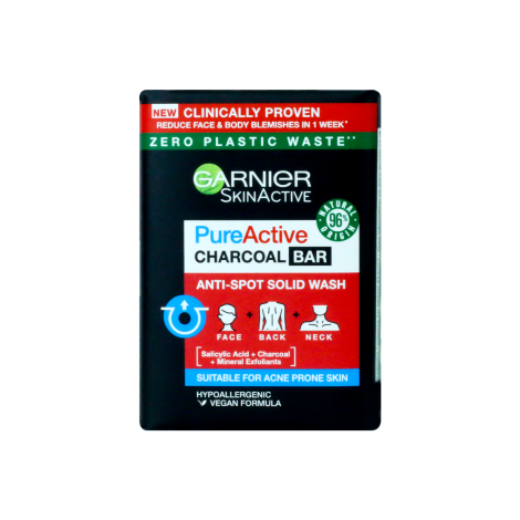 Garnier Skin Active Pure Active Charcoal Bar 100g