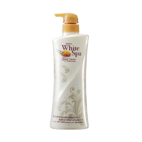 Mistine White Spa Gold Caviar UV White Body Lotion 400ml