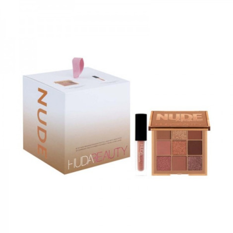 Huda Beauty Nude Medium Makeup Gift Set