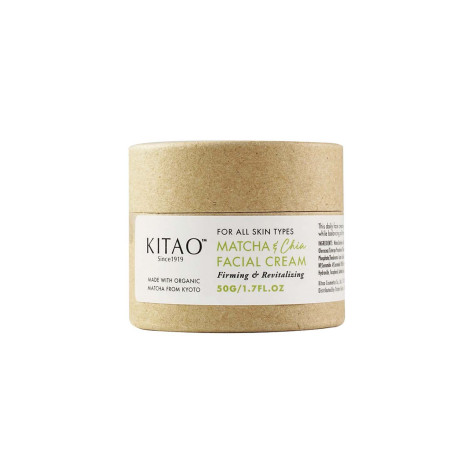 Kitao Matcha & Chia Facial Cream 50g