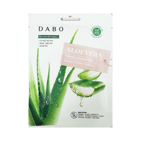 Dabo First Solution Aloevera Mask Pack 23g