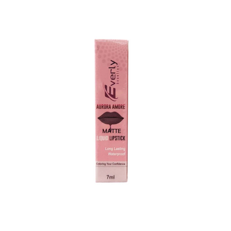 Everly Beauties Aurora Matte Liquid Lipstick - Dark Dahila