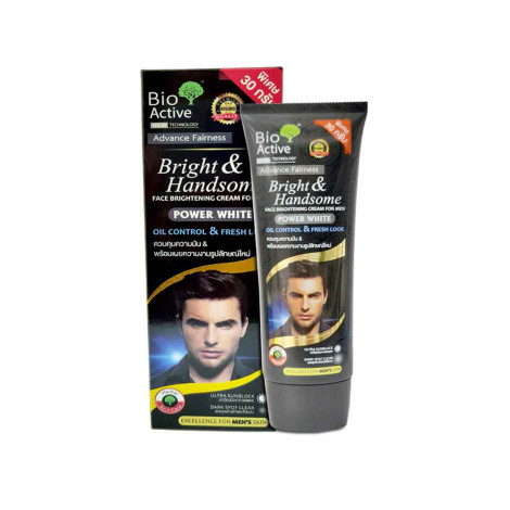Bio Active Bright & Handsome Face Brightening Cream For Men 70g