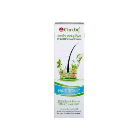 Dok Bua Ku Strengthen & Balance Hair Tonic  60ml