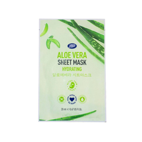 Boots Aloevera Sheet Mask 20ml