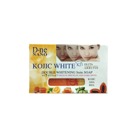 D-ne Nano kojic White Kojic AHA BHA Double Whitening Suite Soap 160g