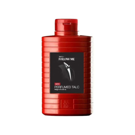 Follow Me Men Perfumed Talc Powder Red 160g