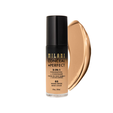 Milani Conceal Perfect 2in1 Foundation - 05 Warm Beige