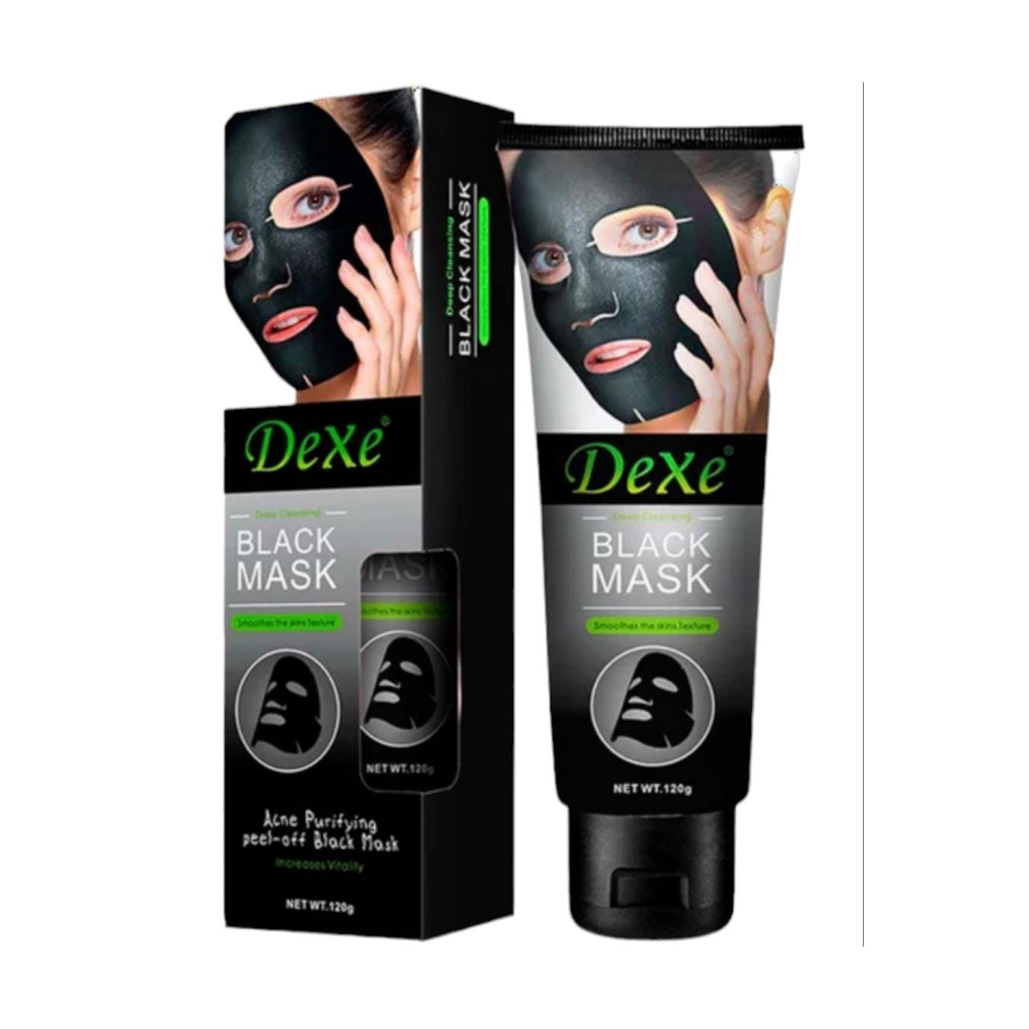 Dexe Deep Cleansing Black Mask 120g