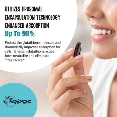 2400 mg liposomal glutathione softgels reviews Zeylamum 2400 MG Liposomal Glutathione 60 – Softgels in bd;