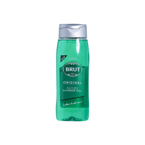 Brut Original All-In-One Hair Body Shower Gel 500ml in bd